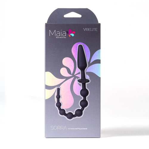 SORRA 2-ENDED ANAL BEADS & PLUG - MTAF005
