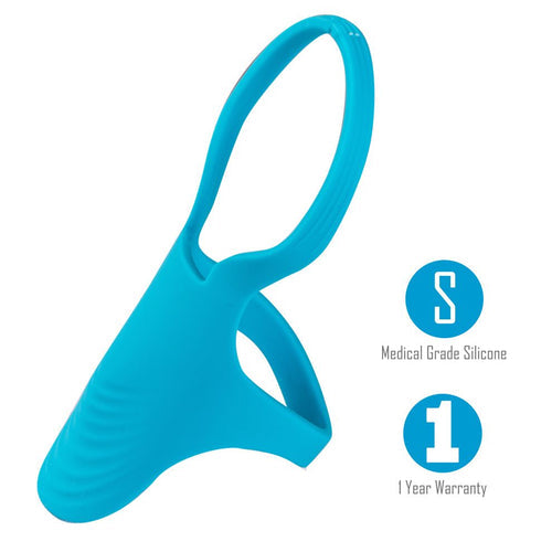 GRIFFIN SILICONE DUAL COCK RING - MTAF007