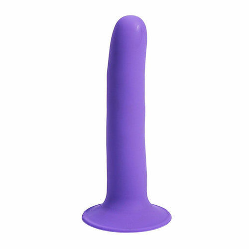 MARIN 8 IN POSABLE SILICONE DONG PURPLE - MTBO23013