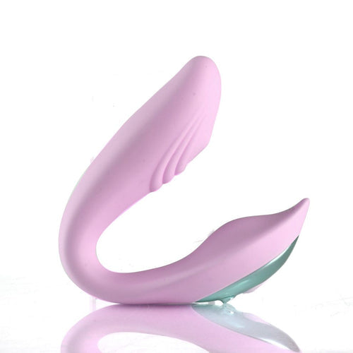 HARMONIE PINK BENDABLE DUAL VIBRATOR W/ REMOTE CONTROL - MTLM1841P1