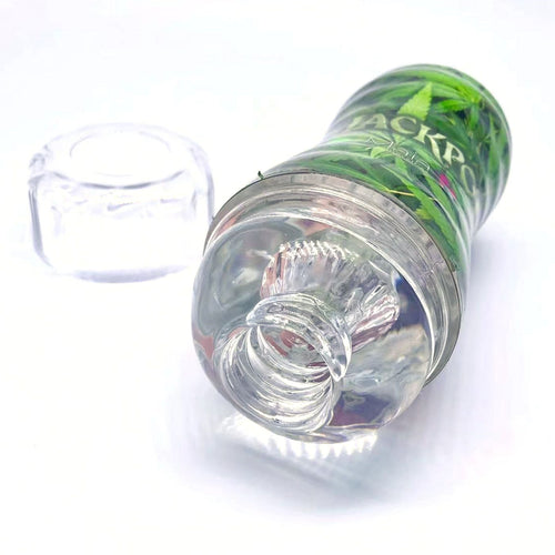 JACKPOT CANNABIS CRYSTAL CLEAR STROKER 6PC DISPLAY - MTAC018