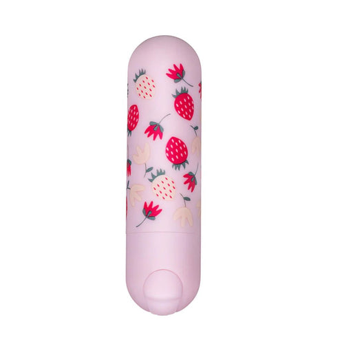 BARI SUPER CHARGED MINI BULLET W/ STRAWBERRY PATTERN - MTMA330ST