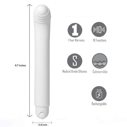 MISTY LONG RECHARGEABLE BULLET - MTMA335G