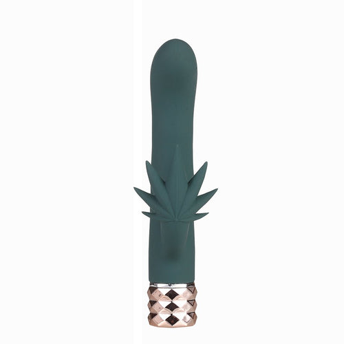 KUSHA 10 FUNCTION RECHARGEABLE SILICONE CANNABIS RABBIT - MTMA1608