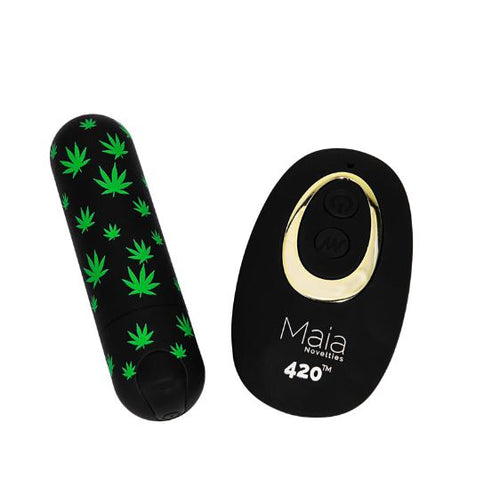 DATE NIGHT 420 REMOTE PANTY VIBE - L/XL - MTRM330LF4LXL