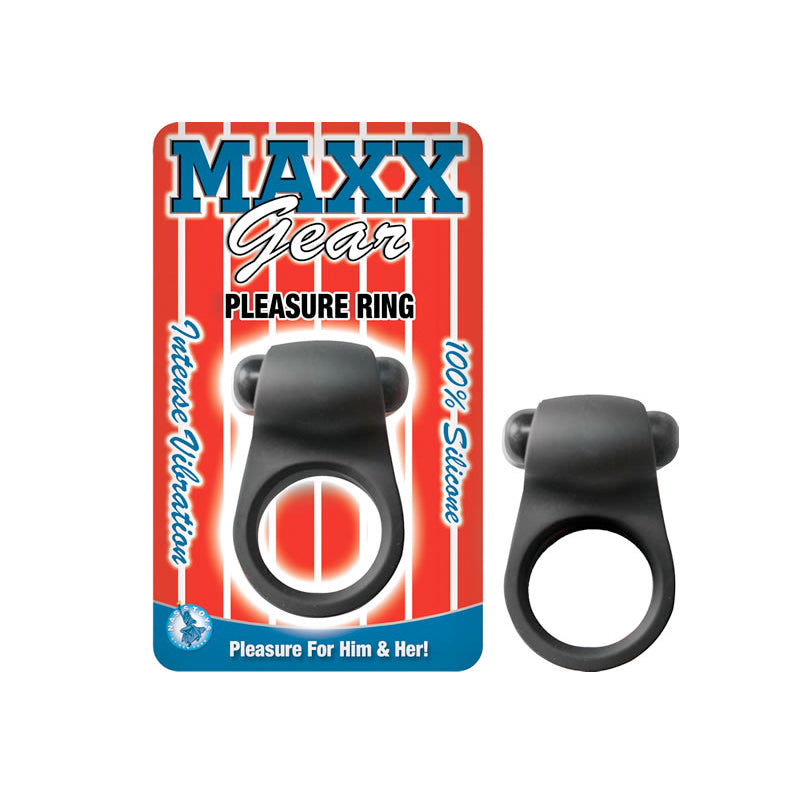 Maxx Gear Pleasure Ring Black-Pinkfoxxx