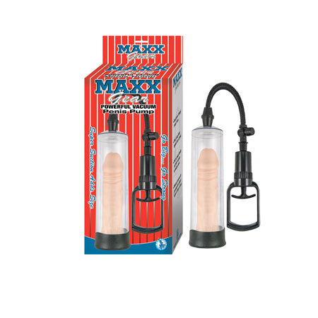 Maxx Gear Powerful Vacuum Penis Pump Clear-Pinkfoxxx