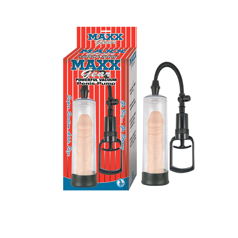 Maxx Gear Powerful Vacuum Penis Pump Clear-Pinkfoxxx