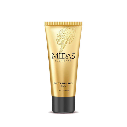 Midas Water-Based Gel Lubricant 2 oz.-Pinkfoxxx
