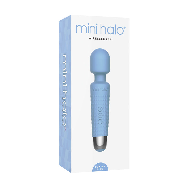 Mini Halo Wireless Wand 20X Silicone-Pinkfoxxx
