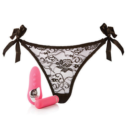 SENSUELLE PLEASURE PANTY PINK REMOTE CONTROL - NCBTW55PK