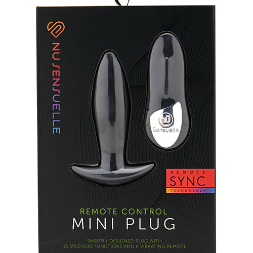 SENSUELLE R/C MINI PLUG BLACK - NCBTW57BK