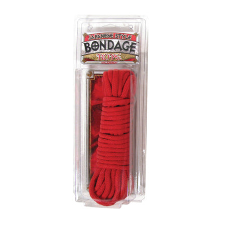 Bondage Rope Cotton (Red) - Pinkfoxxx