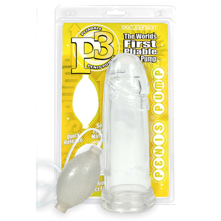 P3 Penis Pump (Clear) - Pinkfoxxx