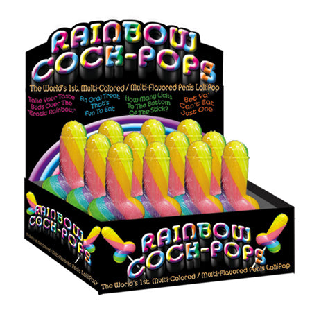 Rainbow Cock-Pops (Display) - Pinkfoxxx