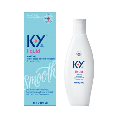 K-Y Liquid Classic Personal Lubricant 4.5 oz. - Pinkfoxxx