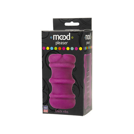 Mood - Pleaser UR3 - Thick Ribbed Purple