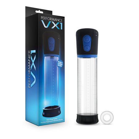 Blush Performance VX1 Male Enhancement Pump System Clear - Pinkfoxxx