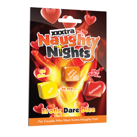 XXXtra Naughty Nights Erotic Dare Dice - Pinkfoxxx