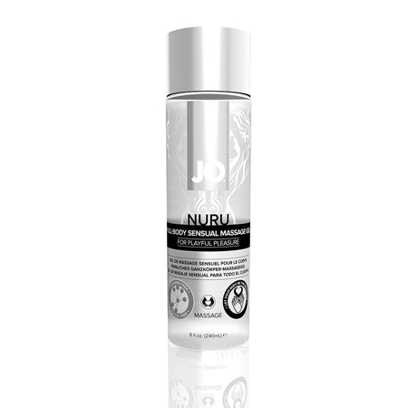 JO Nuru Massage Gel (Fragrance Free) 8 fl oz / 240 ml - Pinkfoxxx