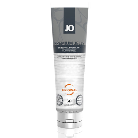 JO Premium Jelly - Original - Lubricant (Silicone-Based) 4 fl oz / 120 ml - Pinkfoxxx