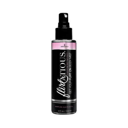 Sensuva Flirtatious Pheromone-Infused Body Mist 4.2 oz.