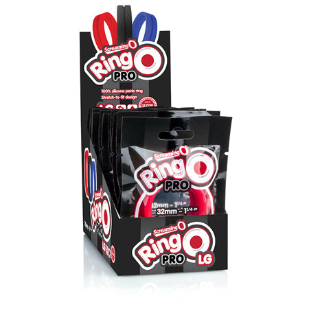 Screaming O RingO Pro Lg In POP Box Assorted (12/Display) - Pinkfoxxx