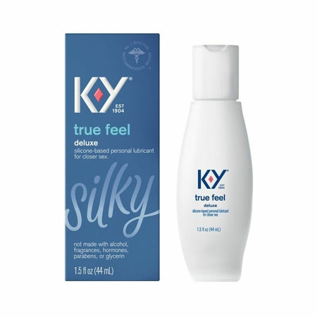 K-Y True Feel Premium Intimate Silicone Gel Lubricant 1.5oz. - Pinkfoxxx