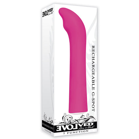 Evolved Rechargeable G-Spot Vibrator Pink - Pinkfoxxx