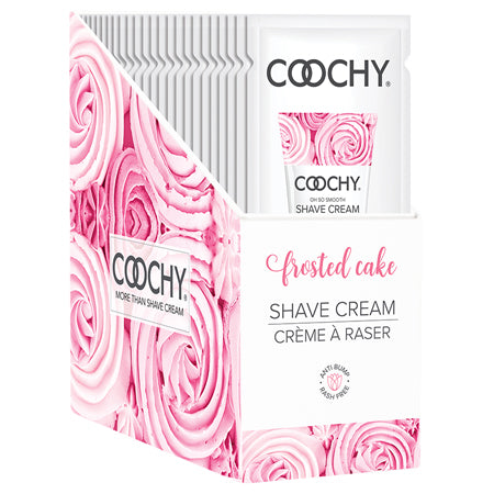 Coochy Shave Cream Frosted Cake 24pc Foil Display - Pinkfoxxx