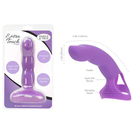 Simple and True Extra Touch Finger Purple - Pinkfoxxx