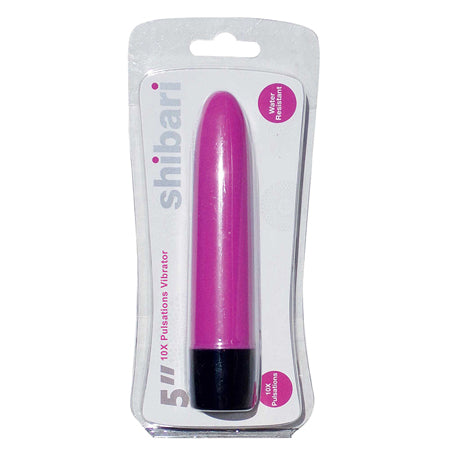 10X Pulsations Vibrator 5in Silver - Pinkfoxxx