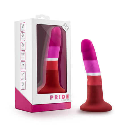 Blush Avant Pride P3 Beauty 5.5 in. Silicone Dildo with Suction Cup - Pinkfoxxx