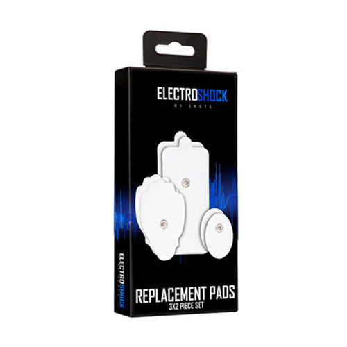 Shots ElectroShock 6-Piece Replacement Shock-Pads White