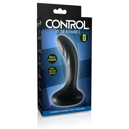 Sir Richard's Control Ulitimate Silicone P-Spot Massager - Pinkfoxxx