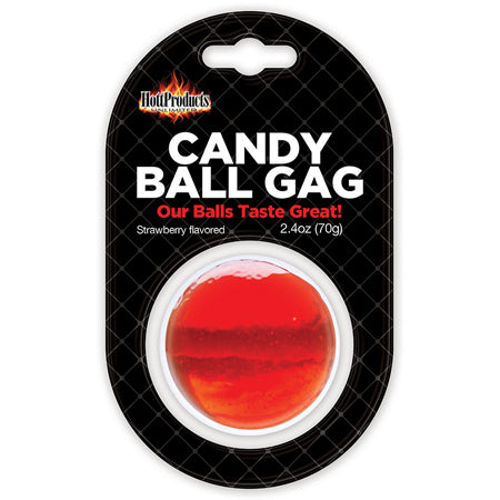 Candy Ball Gag Strawberry - Pinkfoxxx