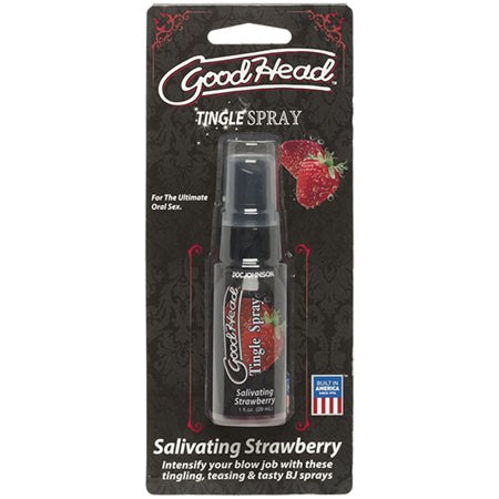 GoodHead Tingle Spray 1 fl. Oz. Salivating Strawberry