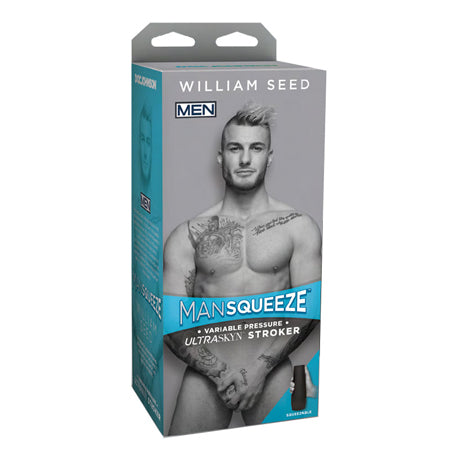 Man Squeeze - William Seed - ULTRASKYN Stroker - Ass Vanilla - Pinkfoxxx