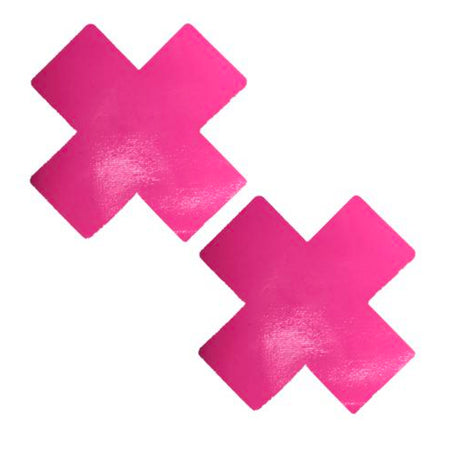 Neva Nude Strawberry Fruitella Wet Vinyl Pink X Factor Pasties - Pinkfoxxx