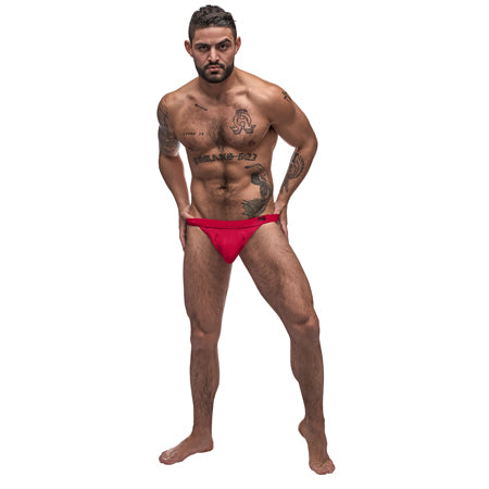 Male Power Pure Comfort Modal Sport Jock Red LX - Pinkfoxxx