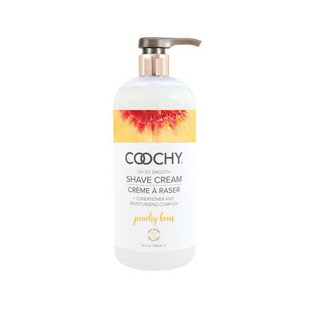 Coochy Shave Cream Peachy Keen 32 fl.oz - Pinkfoxxx