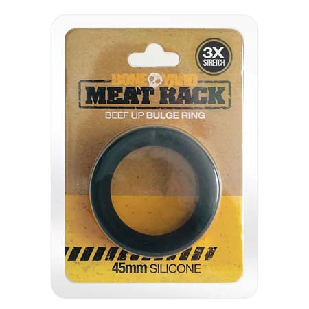 Meat Rack Cock Ring Black - Pinkfoxxx