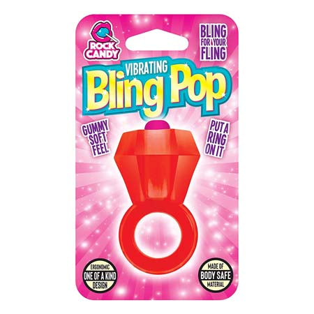 BLING POP RING - RED - Pinkfoxxx