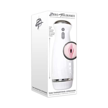 Zero Tolerance Rechargeable Thrusting Stroker With Movie Download White - Pinkfoxxx