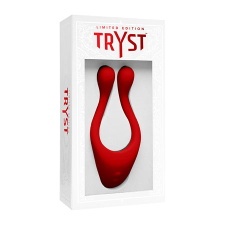 TRYST Multi Erogenous Zone Massager Red Limited Edition - Pinkfoxxx