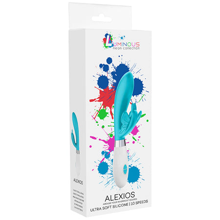 Luminous Alexios 10-Speed Silicone Dual Stimulation Vibrator