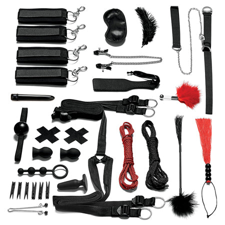 Lux Fetish Everything You Need Bondage In A Box 20-Piece Bedspreader Set