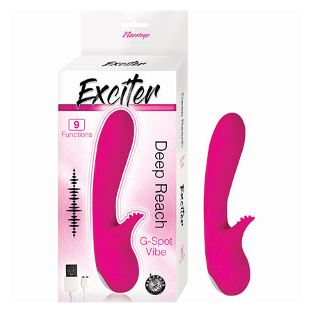 Exciter Deep Reach G-Spot Vibe Pink