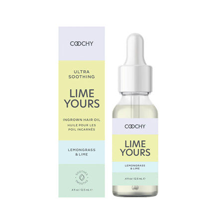 Coochy Ultra Soothing Ingrown Hair Oil Lemongrass Lime .5 fl. oz. 15 ml - Pinkfoxxx