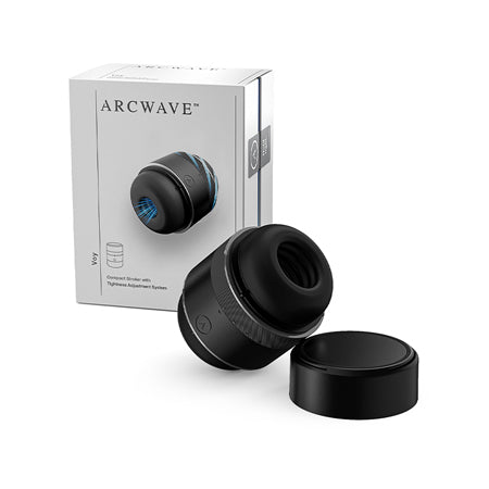 Arcwave Voy Compact Stroker With Tightness Adjustment System Black - Pinkfoxxx